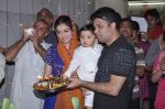 Bhushan Kumar, Divya Khosla Kumar at T-series ganpati Visarjan in Andheri, Mumbai on 30th Sept 2012 (40).JPG
